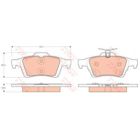 ARKA BALATA FOCUS II CMAX 03=> CONNECT 02=> LAGUNA III 07=> VECTRA C 02=> C5 08=> SIGNUM 03=> 931926